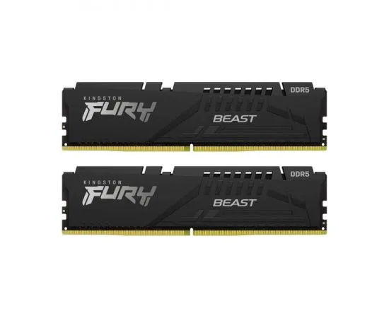 Оперативная память Kingston 2x32Gb DDR5-5600MHz Fury Beast (KF556C40BBK2-64)
