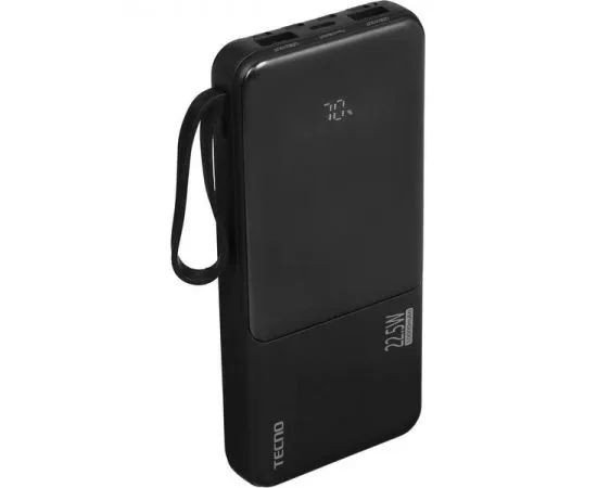 Внешний аккумулятор Tecno L101Q 10000 22.5W Black, фото 2