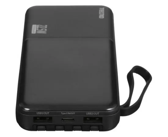 Внешний аккумулятор Tecno L101Q 10000 22.5W Black, фото 4