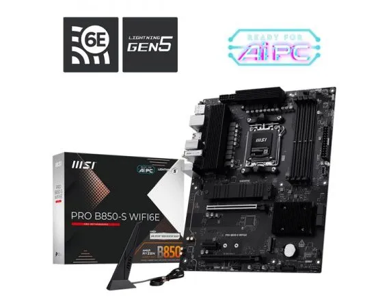 Материнская плата MSI PRO B850-S WIFI6E, фото 4
