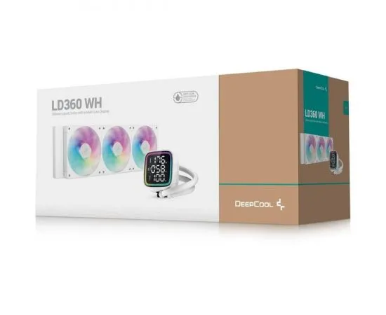 Жидкостная система охлаждения DEEPCOOL LD360 ARGB (R-LD360-WHDMMN-G-1), фото 5