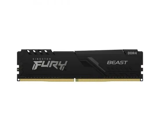Оперативная память Kingston 8Gb DDR4-3200MHz Fury Beast Black (KF432C16BB/8WP), фото 2