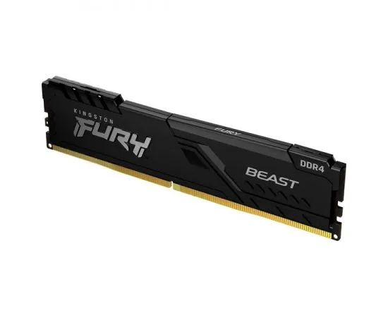 Оперативная память Kingston 8Gb DDR4-3200MHz Fury Beast Black (KF432C16BB/8WP)