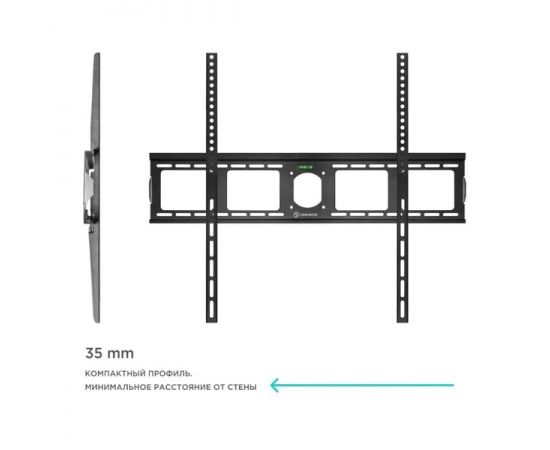 Кронштейн 55"-100" 0 ст. свободы, (ONKRON, UF4) черный, фото 2