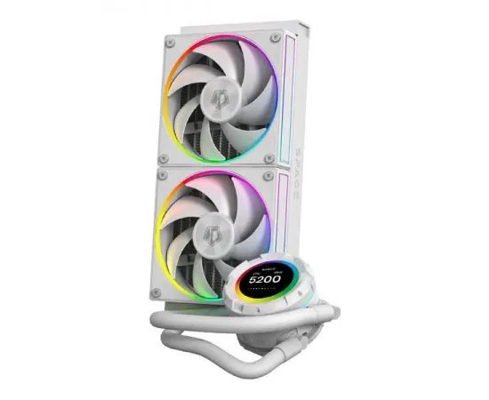 Жидкостная система охлаждения ID-Cooling SL240 WHITE, фото 2