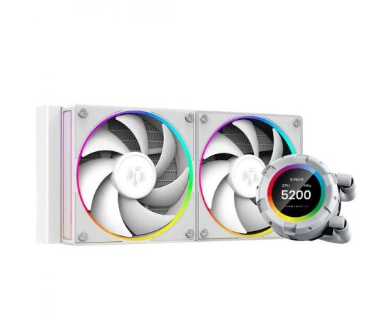 Жидкостная система охлаждения ID-Cooling SL240 WHITE