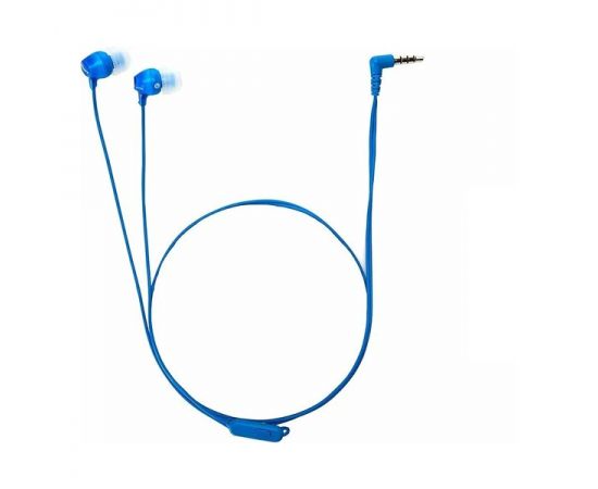 Наушники с микрофоном Sony MDR-EX14AP, синий (MDR-EX14APLI)