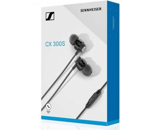 Наушники с микрофоном Sennheiser CX 300S черный (CX 300S BLACK), фото 2