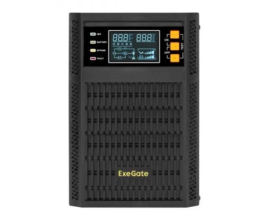 ИБП ExeGate PowerExpert TL-1000.LCD.AVR.2SH.USB.RS232.SNMP Online (EX296947RUS), фото 2