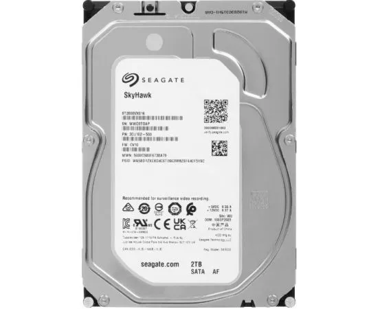 Жесткий диск Seagate 2Tb SkyHawk (ST2000VX016)