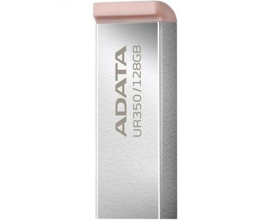 USB Flash-накопитель 128Gb USB 3.2 (ADATA, UR350), серебристый/бежевый (UR350-128G-RSR/BG), Цвет: Серебристый/Бежевый, фото 3