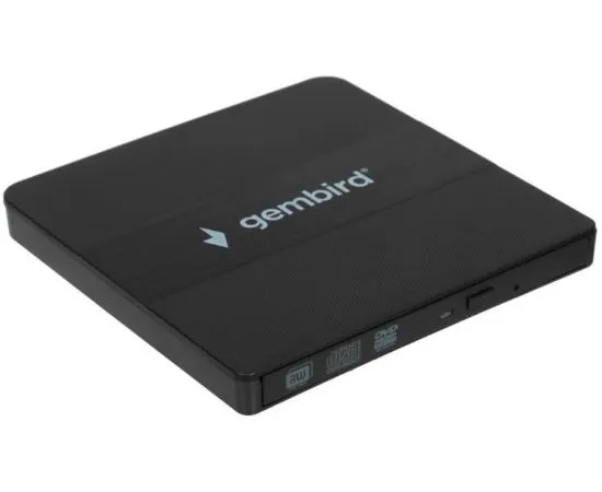 Внешний привод DVD-RW Gembird DVD-USB-03C Black