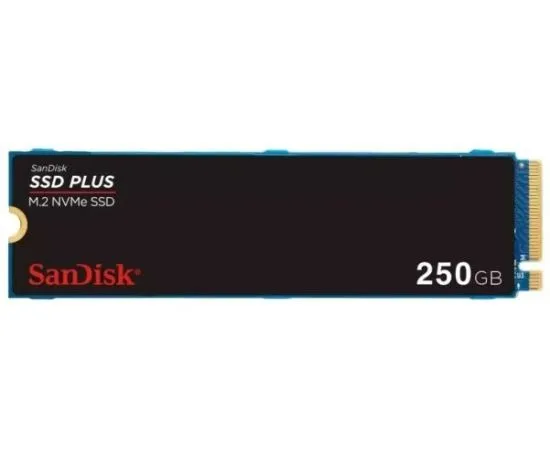 Накопитель SSD M.2 250Gb Sandisk SSD Plus (SDSSDA3N-250G-G26), фото 2