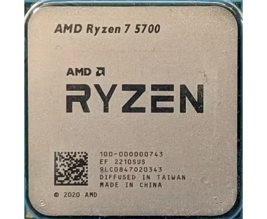 Процессор AMD RYZEN R7-5700 Tray (100-000000743)