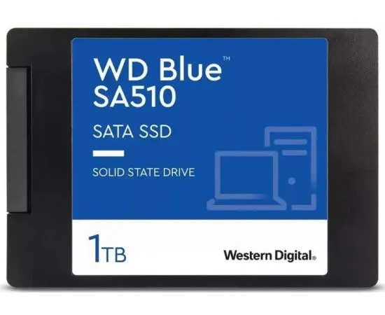 Накопитель SSD 1Tb Western Digital Blue (WDS100T3B0A)