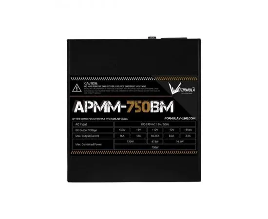 Блок питания 750W (Formula/Aerocool, APMM-750BM) (4711401661337), фото 3