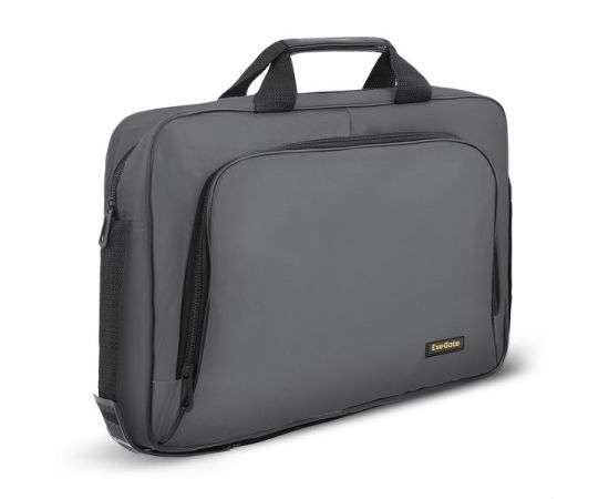 Сумка для ноутбука 15,6" Exegate Office F1596, Black-Grey (EX264612RUS), фото 4