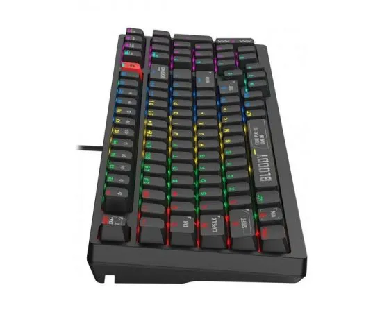 Клавиатура A4 Tech Bloody S98 Black, USB Multimedia Gamer LED, фото 4