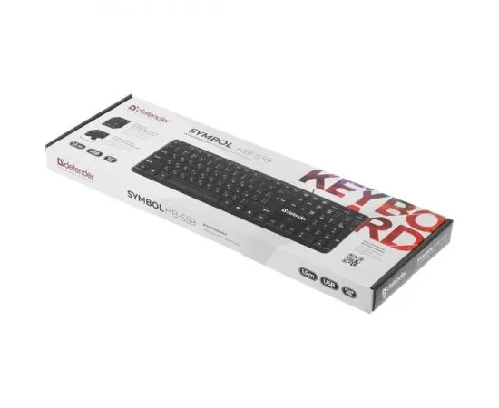 Клавиатура Defender Symbol HB-559 USB Black (45559), фото 5