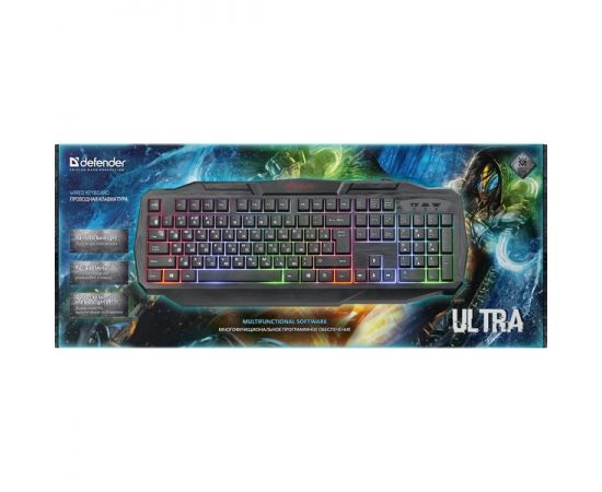 Клавиатура Defender Ultra HB-330L, USB, черный (45330), фото 5