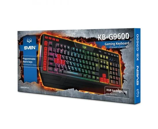 Клавиатура Sven KB-G9600, USB (SV-019723), фото 4