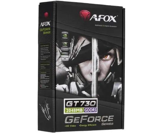 Видеокарта Afox GT730 2GB GDDR5 (AF730-2048D5H5-V2), фото 2