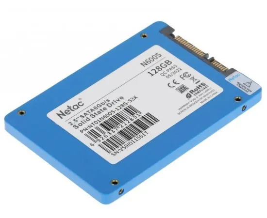 Накопитель SSD 128Gb Netac N600S (NT01N600S-128G-S3X), фото 3