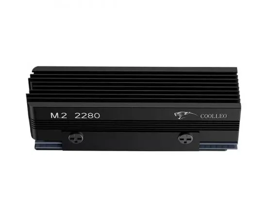Радиатор охлаждения для SSD M.2 2280 Coolleo CL-V3SSD-BK, фото 2