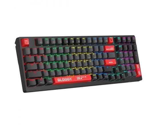 Клавиатура A4Tech Bloody WS98 черный/красный, фото 4