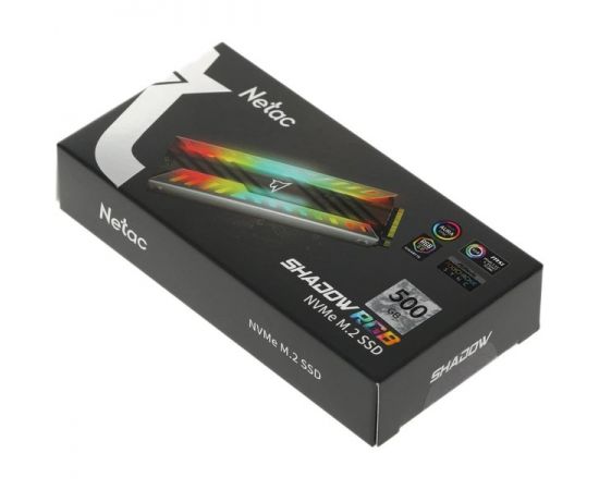 Накопитель SSD M.2 500Gb Netac NV3000 RGB (NT01NV3000RGB-500-E4X), фото 4