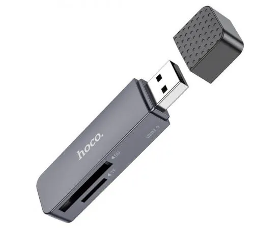 Картридер внешний USB3.0 HOCO HB45 Spirit (6942007620505), фото 4
