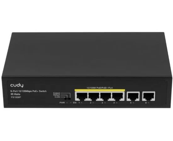 Коммутатор Cudy FS1006P (PoE), фото 2
