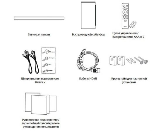 Саундбар Hisense HS3100, фото 2