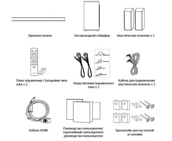 Саундбар Hisense HS5100, фото 2