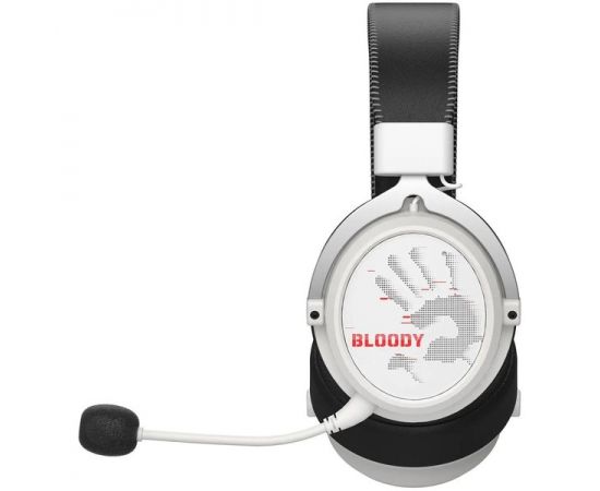 Bluetooth-гарнитура A4Tech Bloody MR590 Sports, черный/белый (MR590 SPORT WHITE), фото 2
