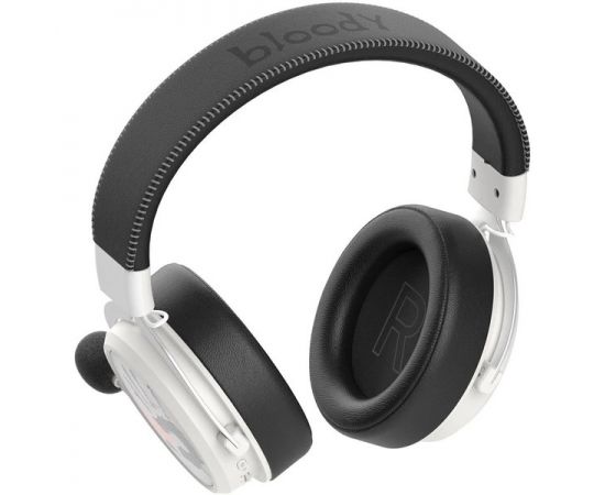 Bluetooth-гарнитура A4Tech Bloody MR590 Sports, черный/белый (MR590 SPORT WHITE), фото 4