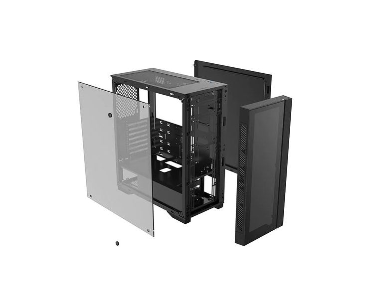 Корпус DeepCool MATREXX 40 3FS Black - Корпуса - купить по выгодной цене на Янде